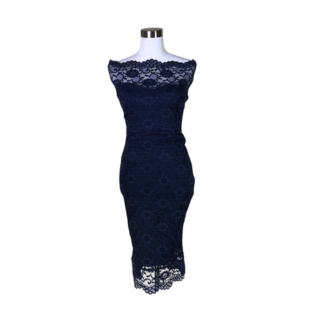 Unisex Goddiva London - Pidulik kleit, suurus 38 - Sinine ()