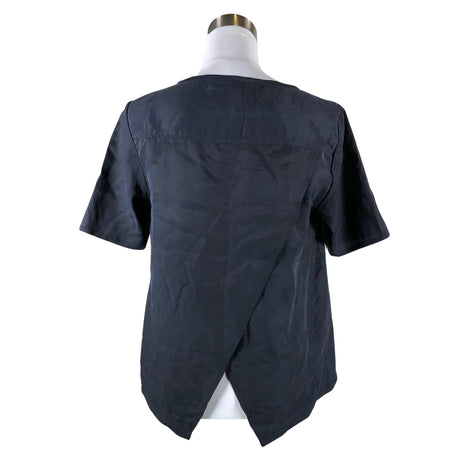 Unisex Libertine-Libertine - Lühikeste käistega pluus, suurus 36 - Sinine (2)