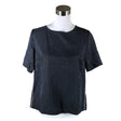 Unisex Libertine-Libertine - Lühikeste käistega pluus, suurus 36 - Sinine ()
