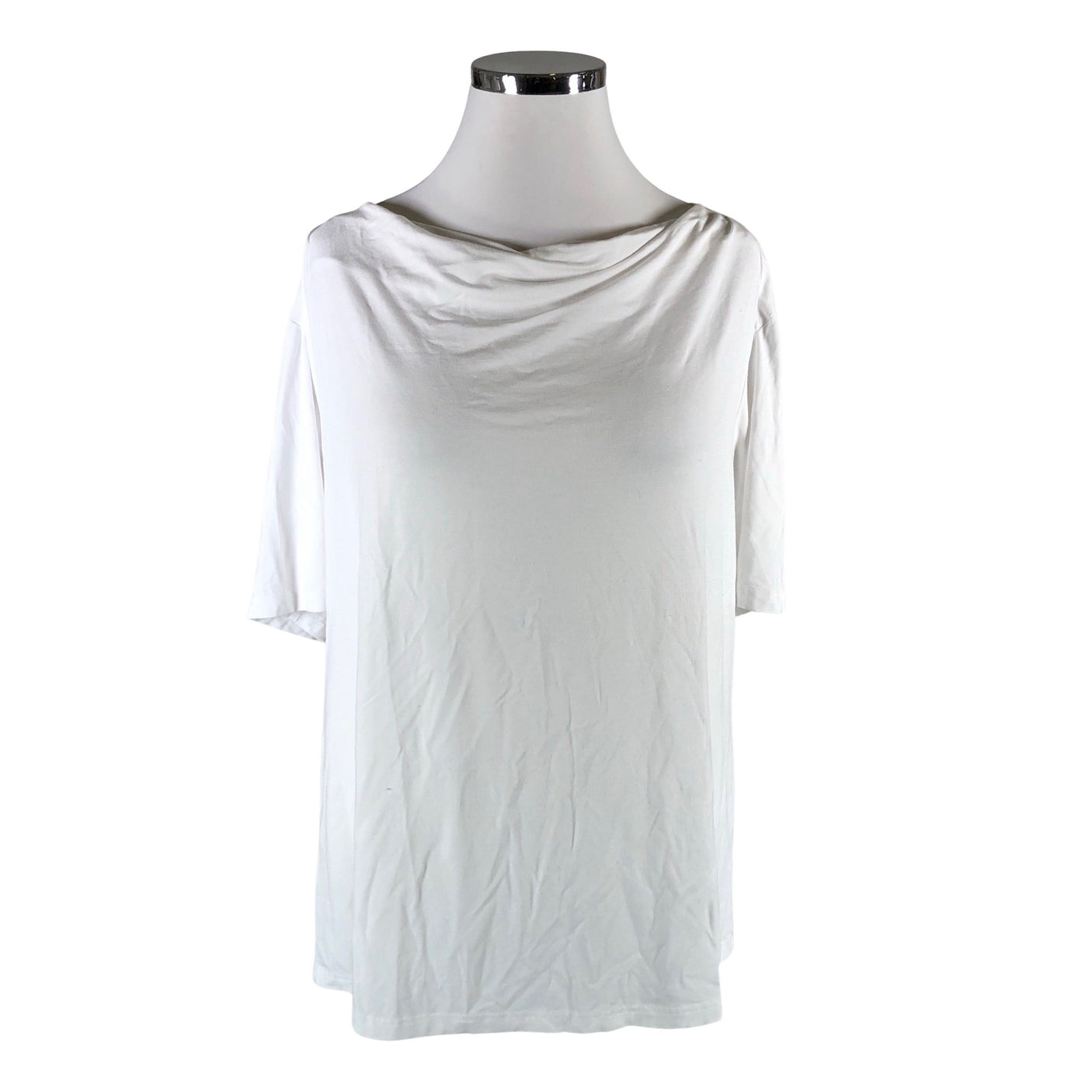 Unisex Voglia - Trikotaažist tuunika, suurus 44 - Valge (1)