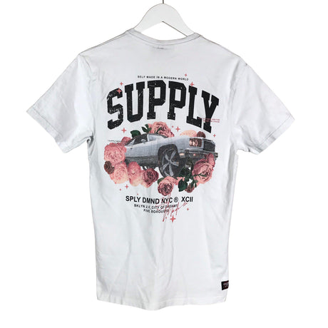 Unisex Supply & Demand - T-särk, suurus S - Valge (2)