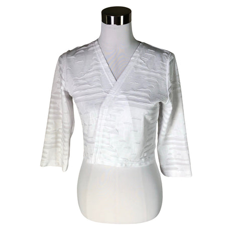Unisex Voglia - Trikotaažist boolero, suurus 38 - Valge ()