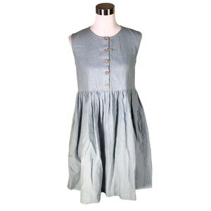 Unisex Not Perfect Linen - Mitteveniv kleit, suurus 36 - Roheline (1)
