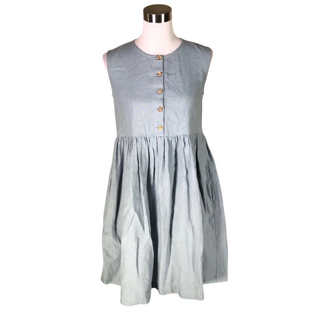 Unisex Not Perfect Linen - Mitteveniv kleit, suurus 36 - Roheline ()