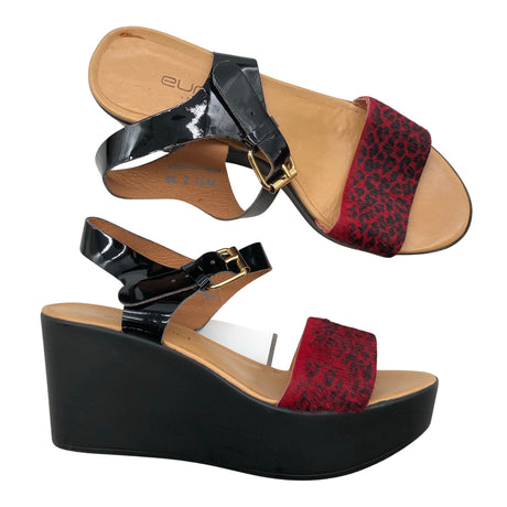 Unisex Eureka - Kiilkontsaga rihmikud, suurus 36 - Punane ()