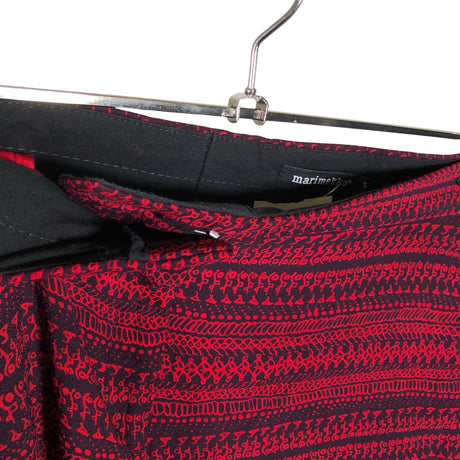 Unisex Marimekko - Mittevenivad püksid, suurus 40 - Punane (2)