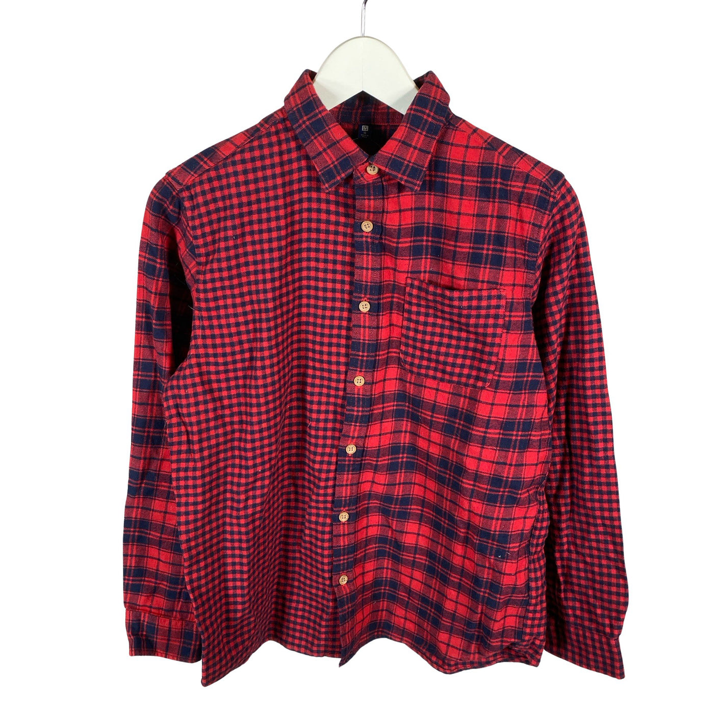 Unisex Uniqlo - Flanellipaita, koko 152 - 158 -  (1)