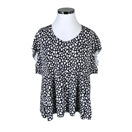 Unisex Punt Roma - T-särk, suurus 42 - Must ()