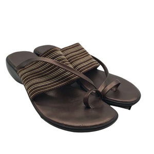 Unisex Red Shoe - Kiilkontsaga rihmikud, suurus 37 - Pruun (2)
