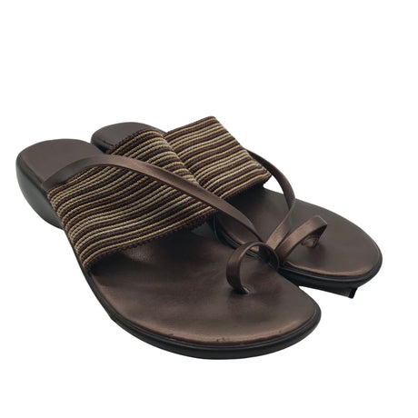 Unisex Red Shoe - Kiilkontsaga rihmikud, suurus 37 - Pruun (2)