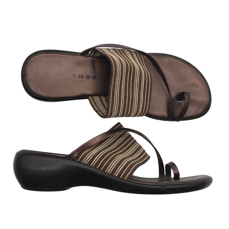 Unisex Red Shoe - Kiilkontsaga rihmikud, suurus 37 - Pruun ()