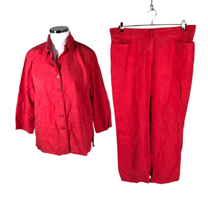Unisex Voglia - Kostüüm, suurus 46 - Punane (1)