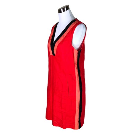 Unisex Derhy - Mitteveniv kleit, suurus 38 - Punane (2)