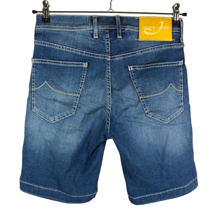 Unisex Jacob Cohën - Teksast lühikesed püksid, suurus W30 - Sinine (2)