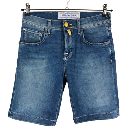 Unisex Jacob Cohën - Teksast lühikesed püksid, suurus W30 - Sinine ()