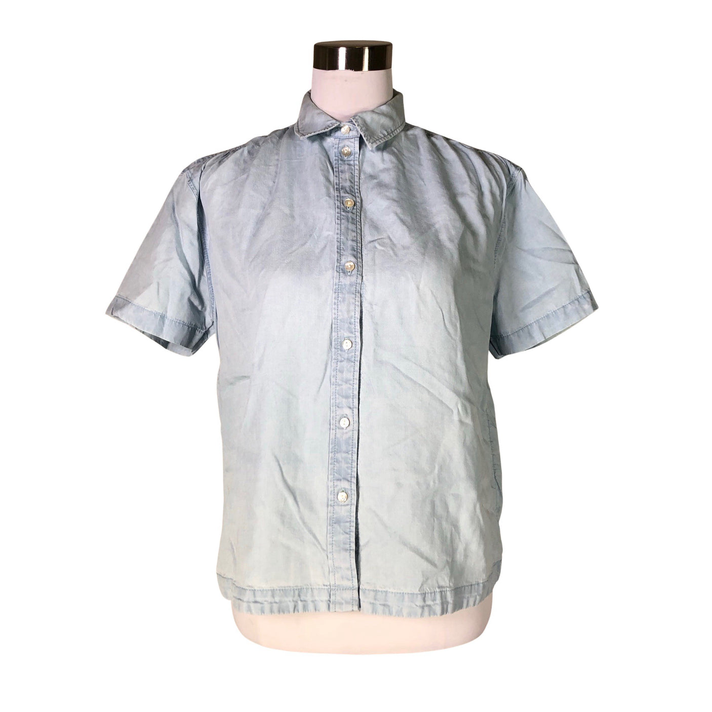 Unisex Tom Tailor - Teksasärk, suurus 36 - Helesinine (1)