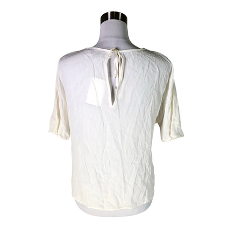 Unisex Superdry - Lühikeste käistega pluus, suurus 38 - Looduslik valge (2)