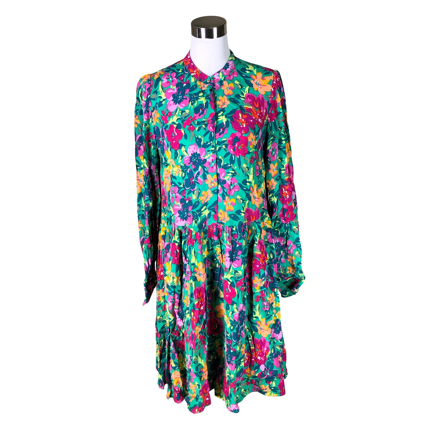 Unisex Y.A.S - Õhuke kleit, suurus 38 - Roheline (1)
