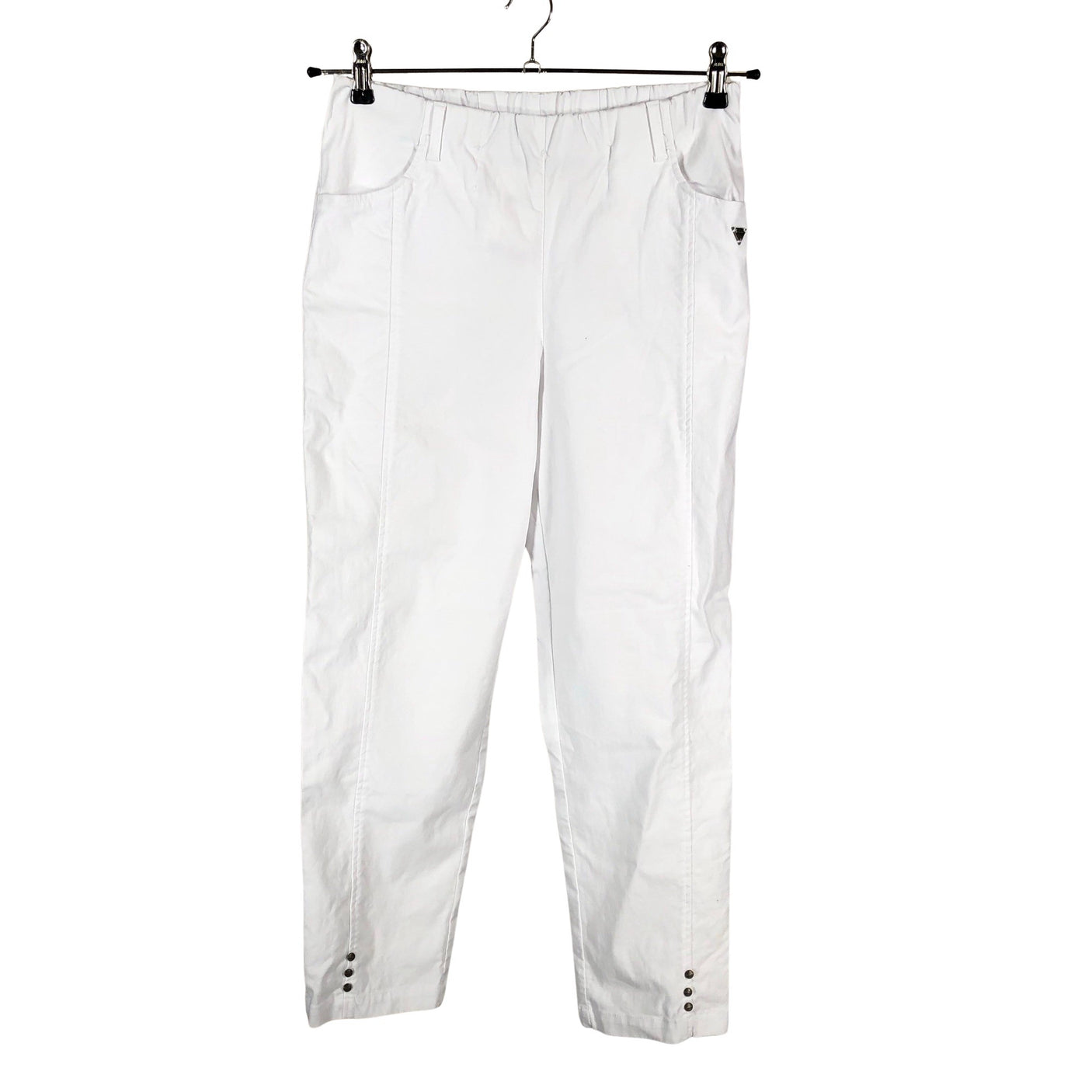 Unisex LauRie - Mittevenivad püksid, suurus 40 - Valge (1)