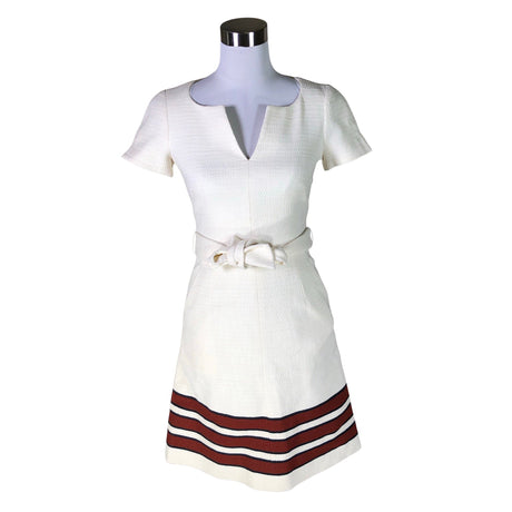 Unisex Karen Millen - Mitteveniv kleit, suurus 34 - Looduslik valge ()