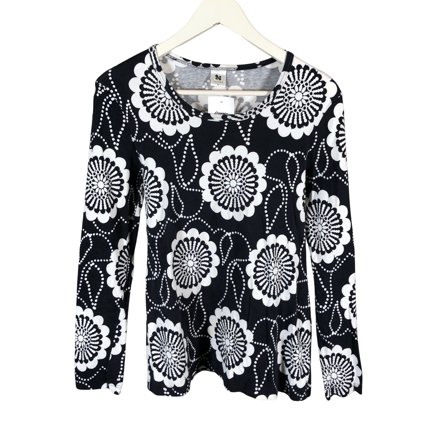 Unisex Nanso - Trikotaažist pluus, suurus 38 - Must (1)