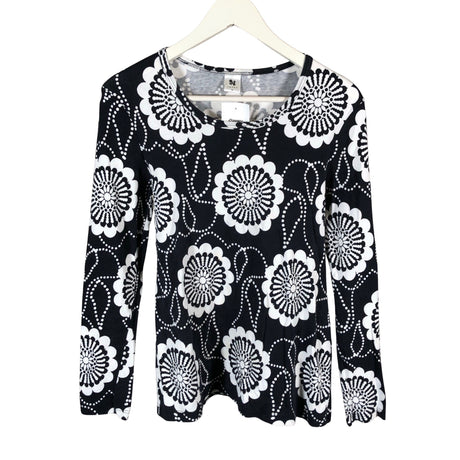 Unisex Nanso - Trikotaažist pluus, suurus 38 - Must ()