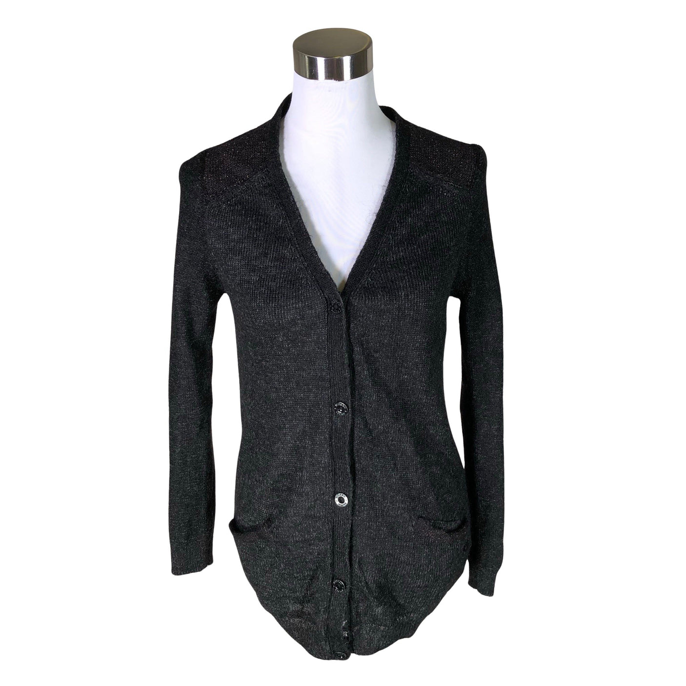 Unisex Maison Scotch - Kardigan, suurus 36 - Must (1)
