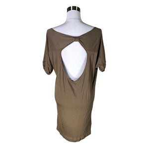 Unisex Diesel - Trikotaažist tuunika, suurus 34 - Pruun (2)