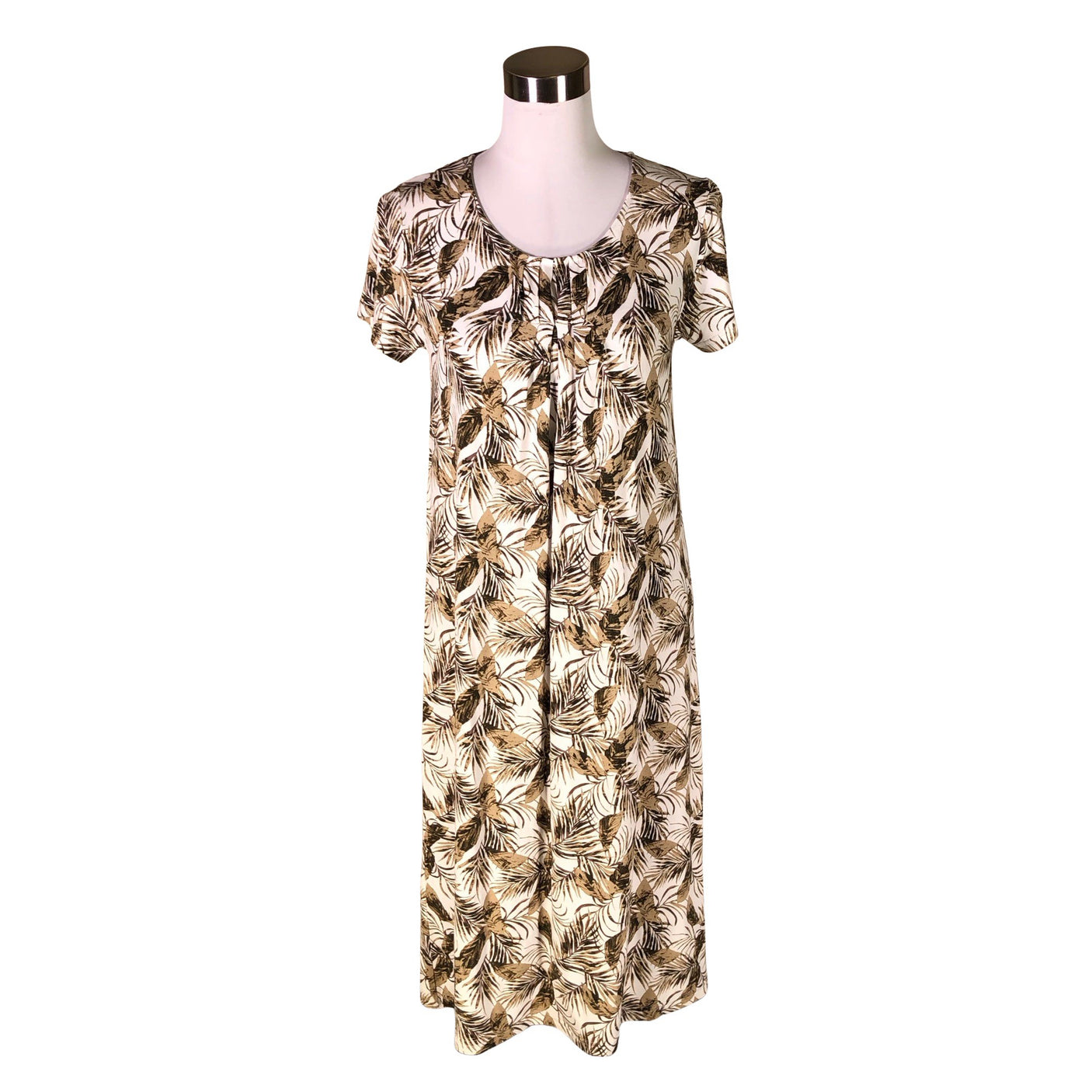 Unisex Sunday - Trikotaažist kleit, suurus 36 - Pruun (1)