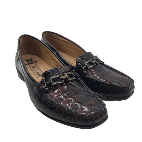 Unisex Mephisto - Mokassiinid, suurus 38 - Veinipunane (2)