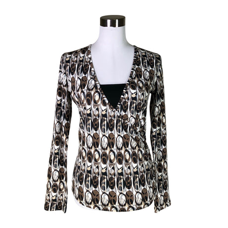Unisex MAC - Trikotaažist pluus, suurus 36 - Pruun ()