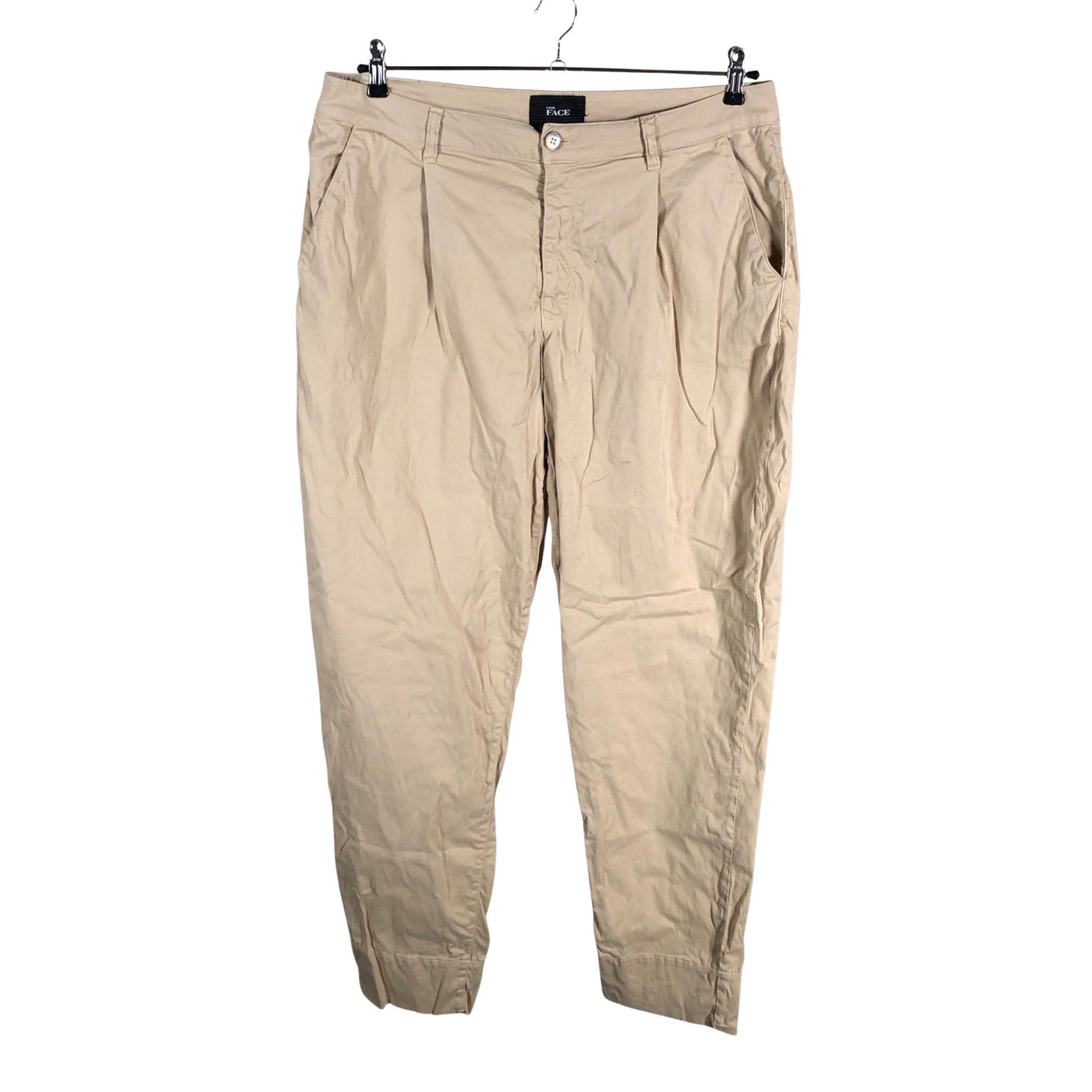 Unisex Your Face - Mittevenivad püksid, suurus 44 - Beige (1)