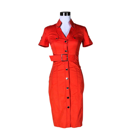 Unisex Karen Millen - Mitteveniv kleit, suurus 34 - Oranž ()