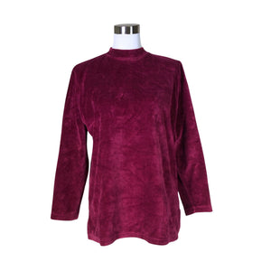 Unisex Damart - Dressikangast pluus, suurus 36 - Veinipunane (1)