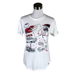 Unisex Fanatics - T-särk, suurus 36 - Valge (1)