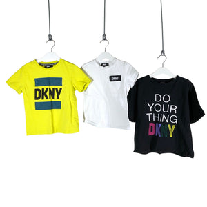 Unisex DKNY - T-särk, suurus 122 - 128 - Kollane (1)