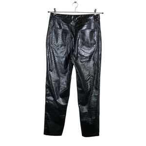 Unisex Na-KD - Nahkpüksid, suurus 38 - Must (2)