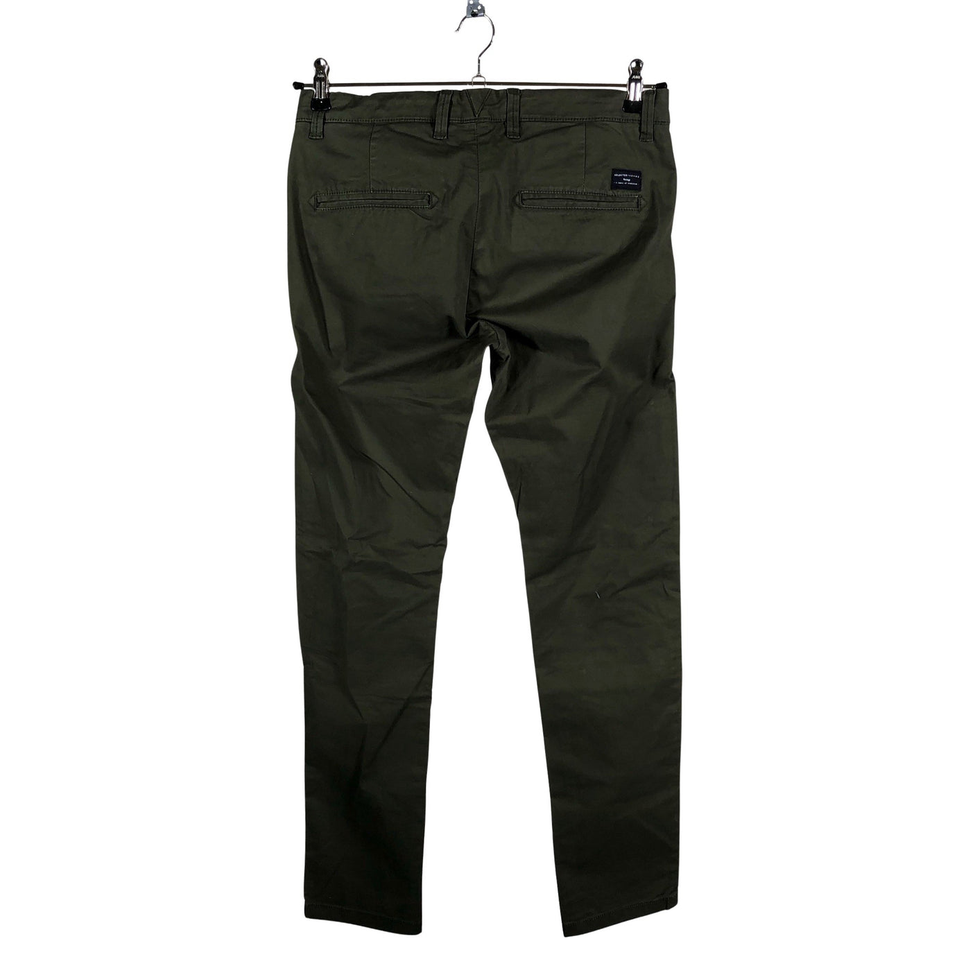 Unisex Selected - Chino-püksid, suurus W30 - Roheline (2)