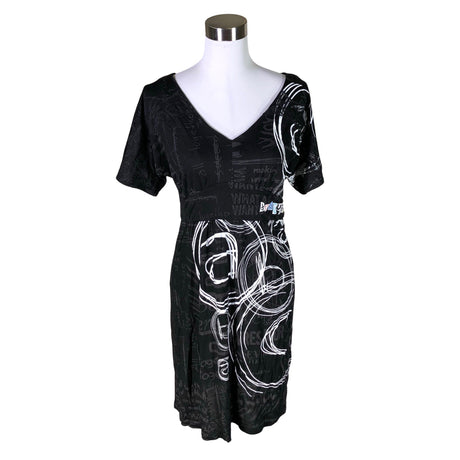 Unisex Desigual - Trikotaažist kleit, suurus 40 - Must ()