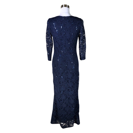 Unisex Young Couture by Barbara Schwarzer - Õhtukleit, suurus 36 - Sinine (2)