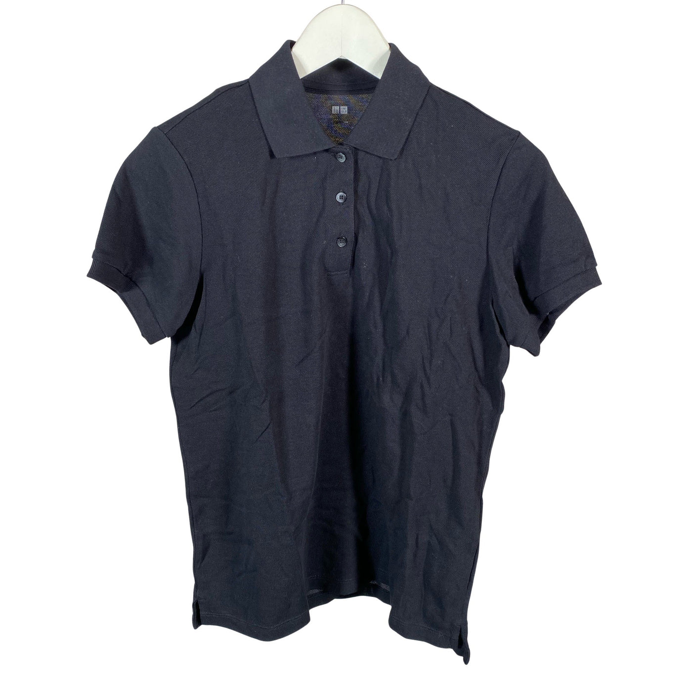 Unisex Uniqlo - Polosärk, suurus 40 - Must (1)