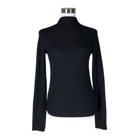 Unisex Massimo Dutti - Trikotaažist pluus, suurus 38 - Must ()