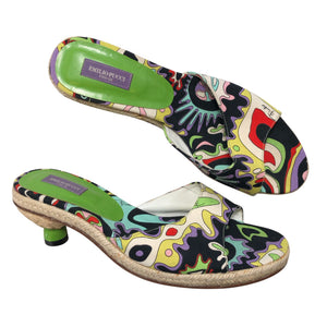 Unisex Emilio Pucci - Kontsaga rihmikud, suurus 40 - Looduslik valge (1)