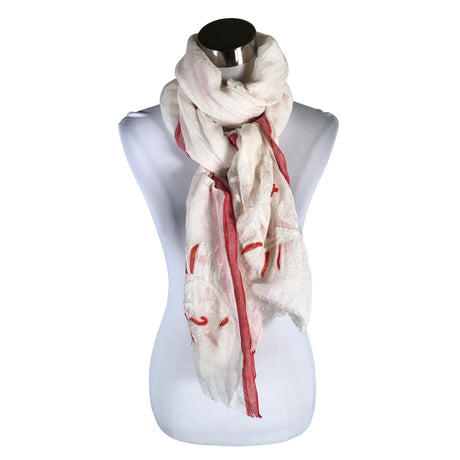 Unisex Etcetera - Õhuke sall, suurus Maxi - Valge ()