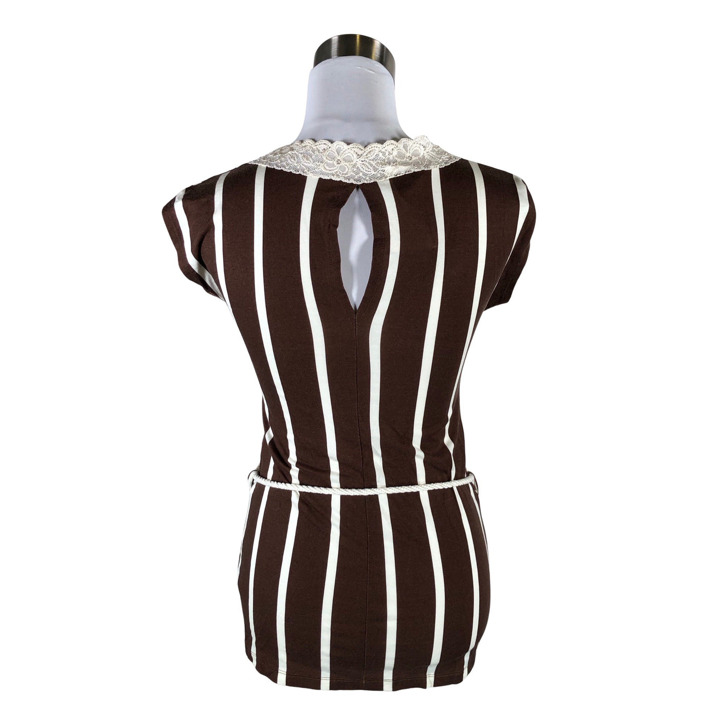 Unisex Nanso - Trikotaažist topp, suurus 38 - Pruun (2)
