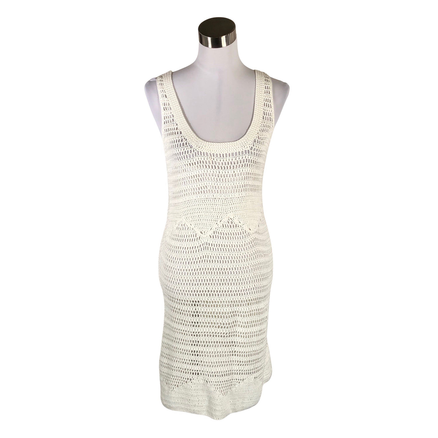 Unisex Handmade - Kootud kleit, suurus 36 - Valge (1)