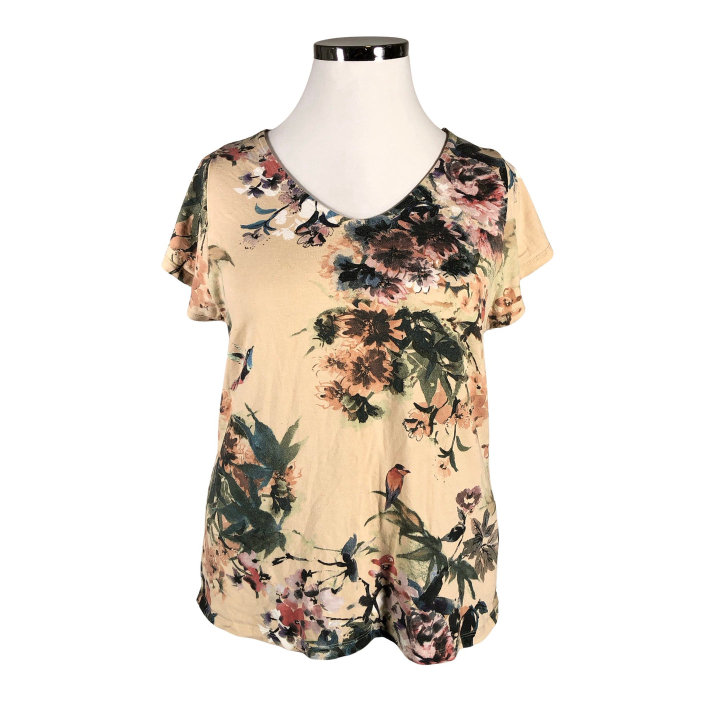 Unisex Cream - T-paita, koko 42 -  (1)