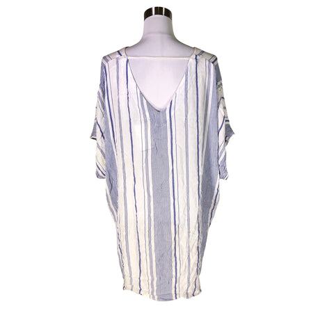 Unisex Lindex - Mitteveniv tuunika, suurus 34 - Sinine (2)