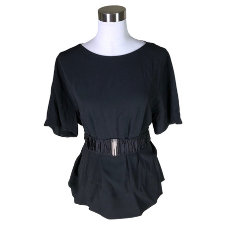 Unisex Hugo Boss - Lühikeste käistega pluus, suurus 38 - Must ()