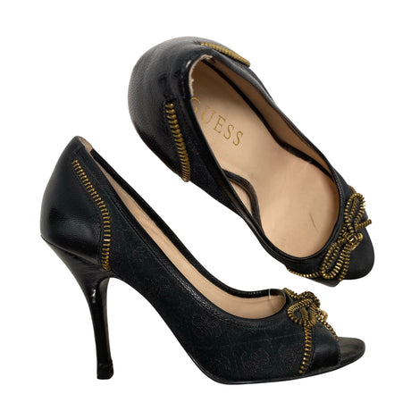 Unisex Guess - Lahtise ninaga kontsakingad, suurus 35 - Must ()